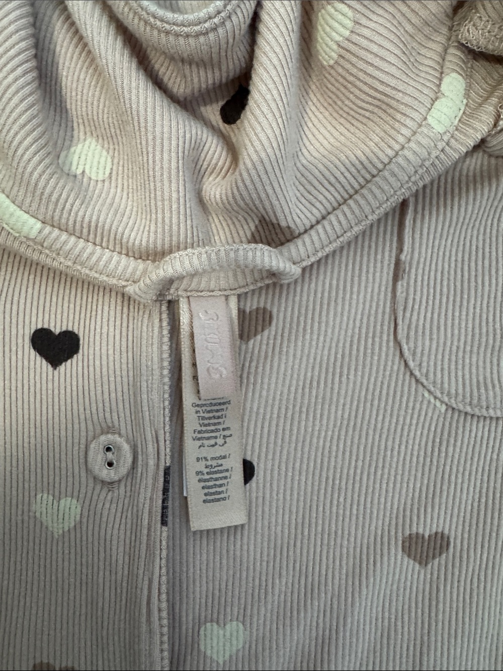 Skims Heart-Print Pajama Set - Picture 3 of 4